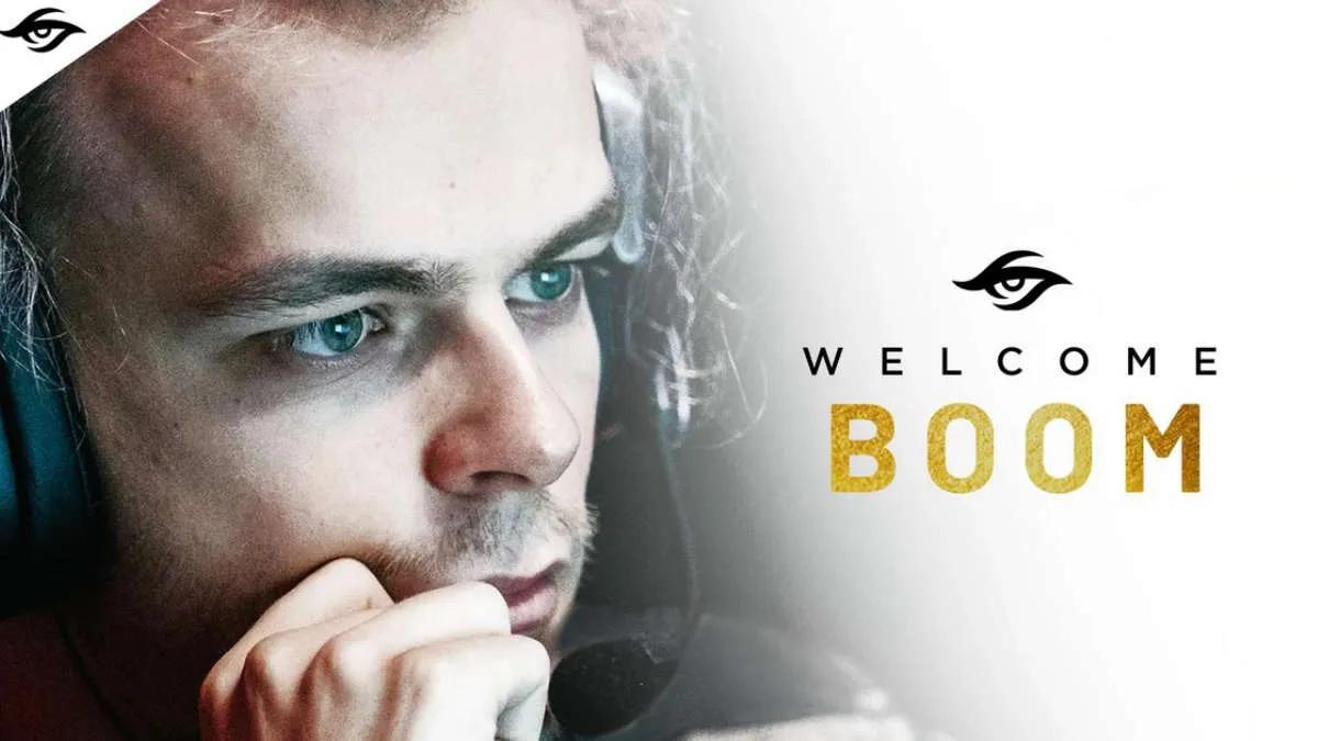 BOOM became the fifth player of Team Secret