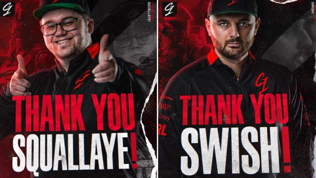 Swish and Squallaye leave Gamers First