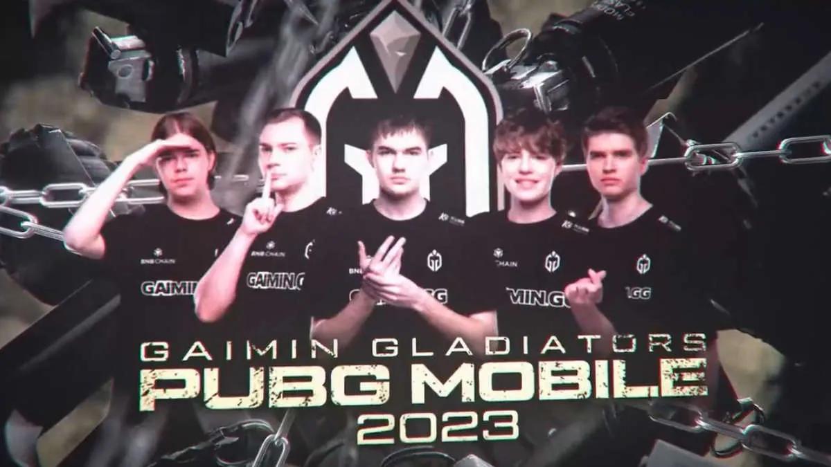 Gaimin Gladiators signed the former NAVI PUBG Mobile roster