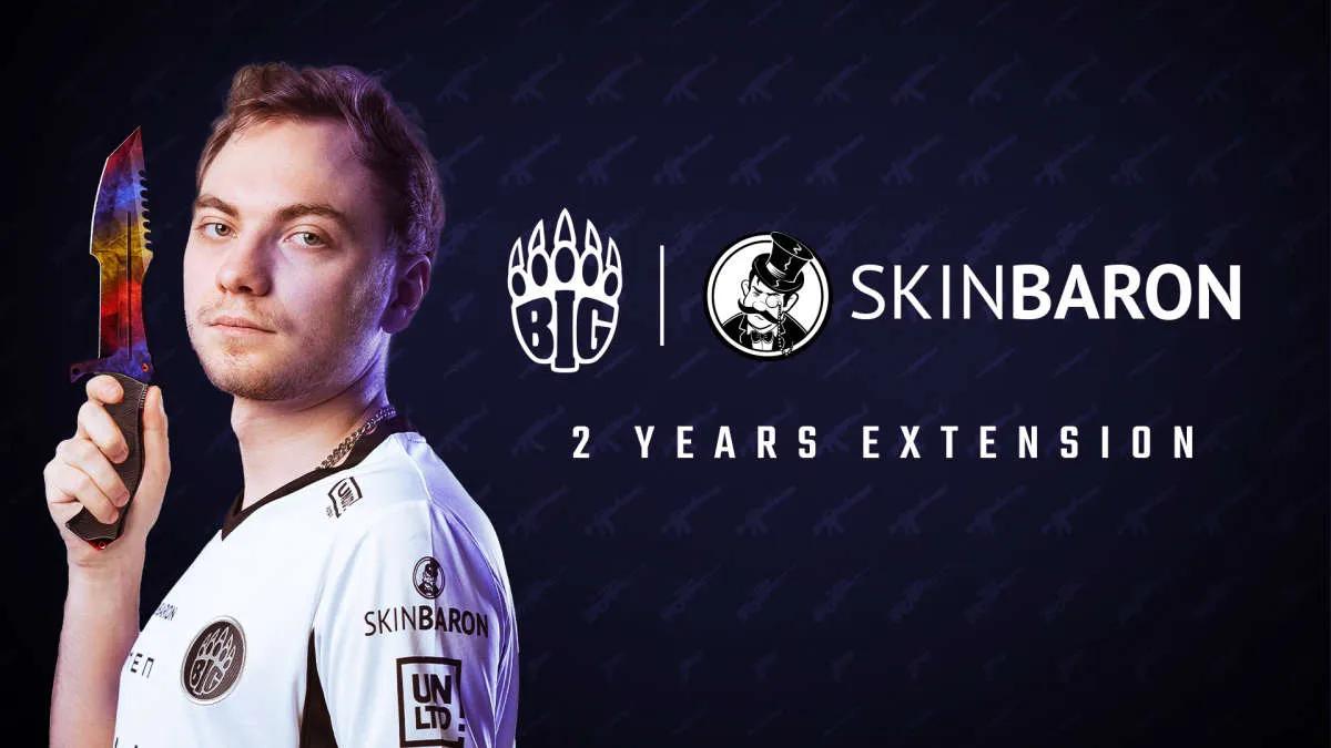 BIG renews partnership with SkinBaron