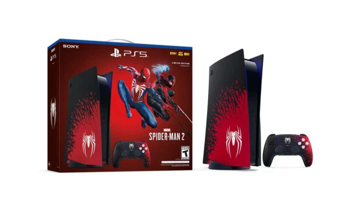 Ограниченное издание игровой приставки PS5 и предзаказы на контроллер DualSense для Spider-Man 2 теперь доступны для покупки