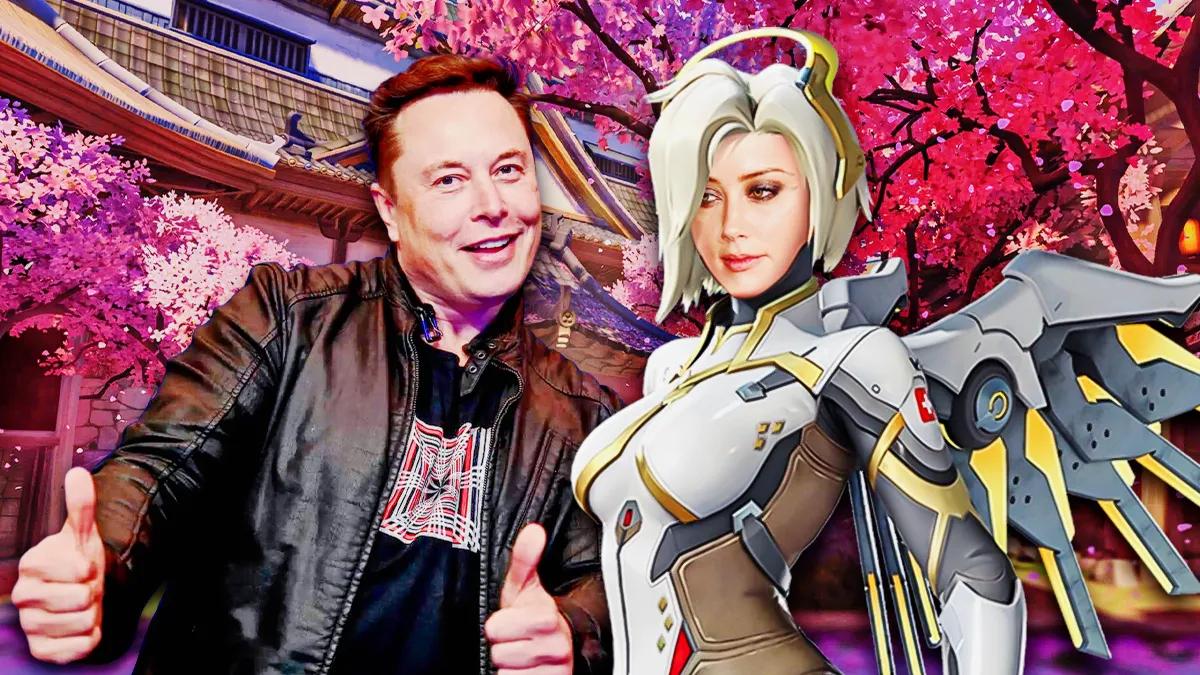 Elon Musk's Unconventional Request: Actress Amber Heard Dressed as Overwatch's Mercy