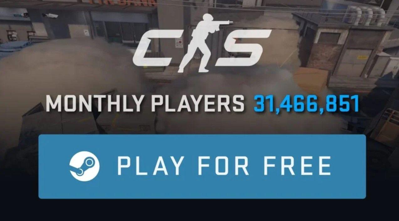 In September, more than 30 million players participated in CS:GO and CS2