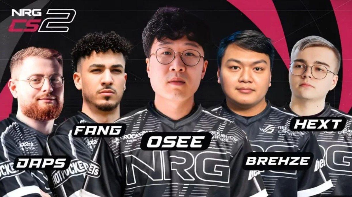 The NRG roster was introduced to participate in CS2