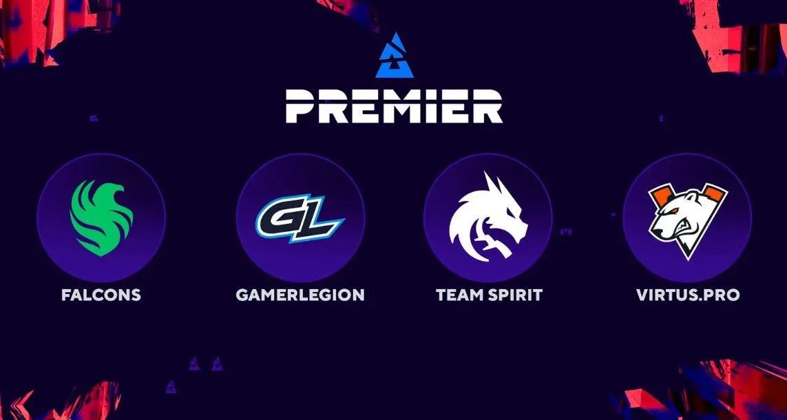 The teams Falcons, GamerLegion, Spirit, and VP entered into a partnership with BLAST