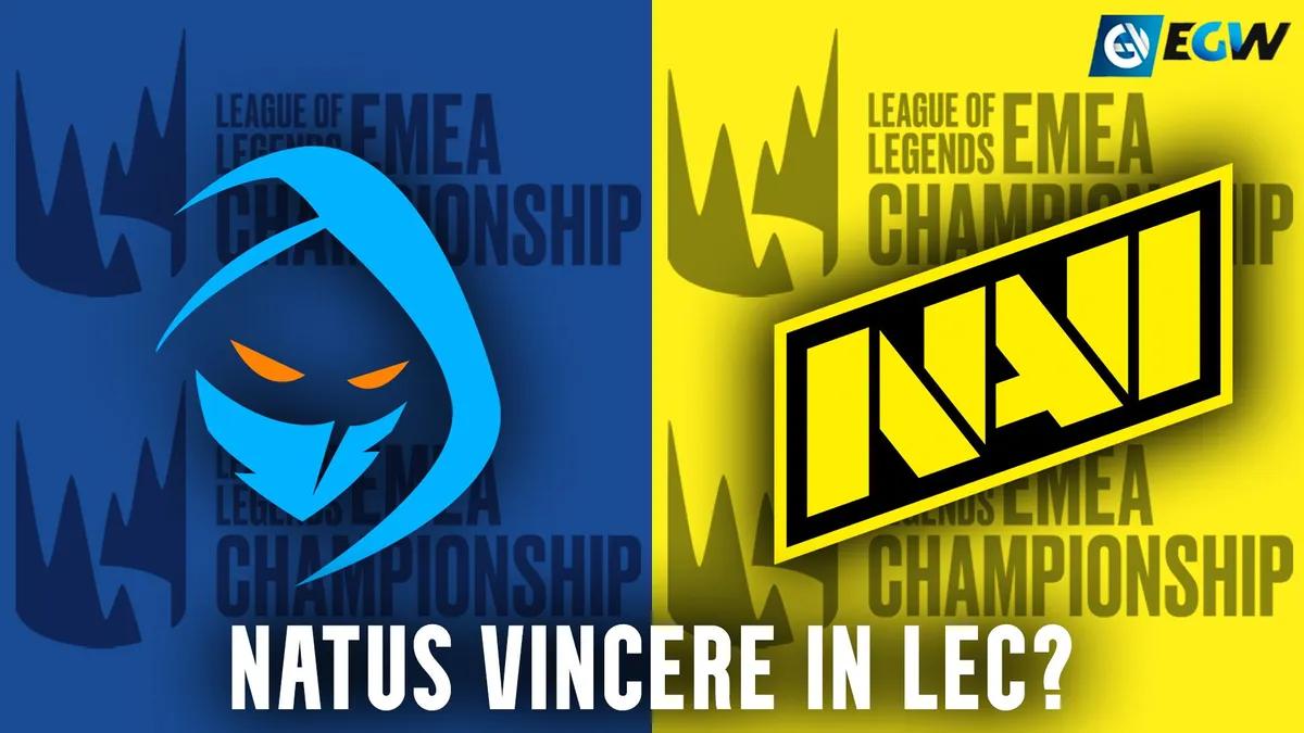 Natus Vincere Close to Securing Rogue's Spot in LEC