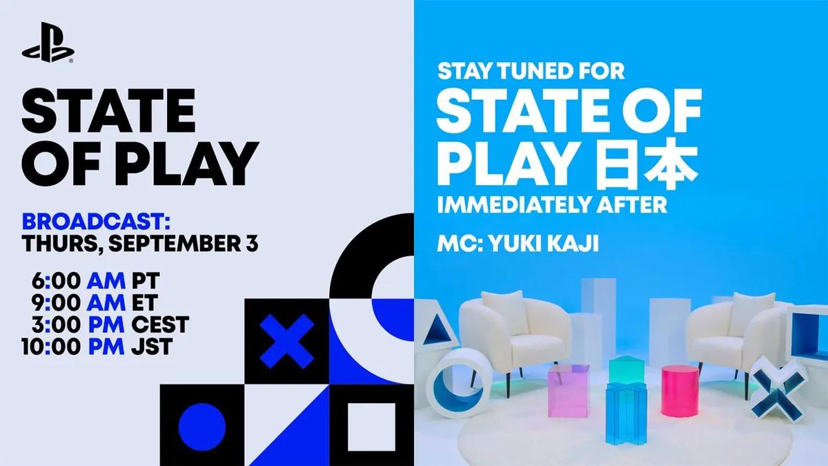 Sony Officially Announced Next State of Play Is Scheduled for September 3
