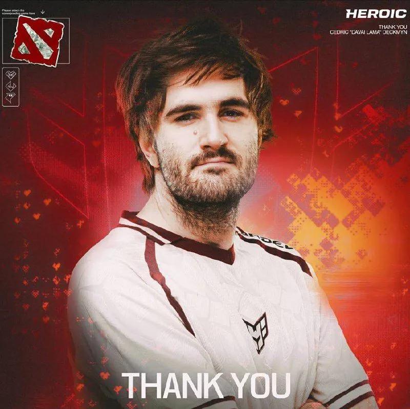 Davai Lama Leaves HEROIC Dota 2 Roster Again