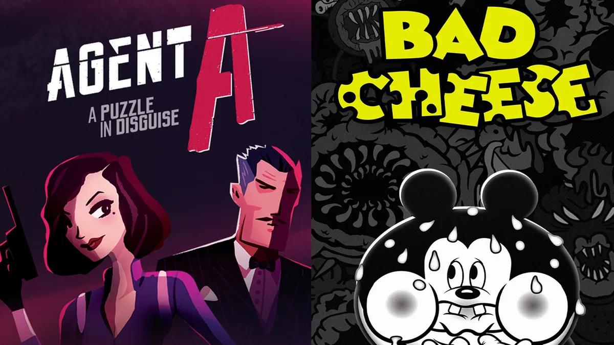 Agent A: A puzzle in disguise and Bad Cheese Are Now Free on Epic Games Store