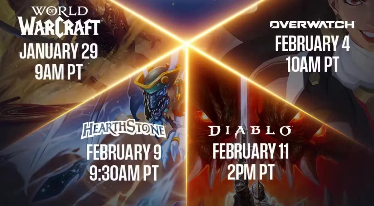 Blizzard Announced The Next Chapter Showcases Starting This Week