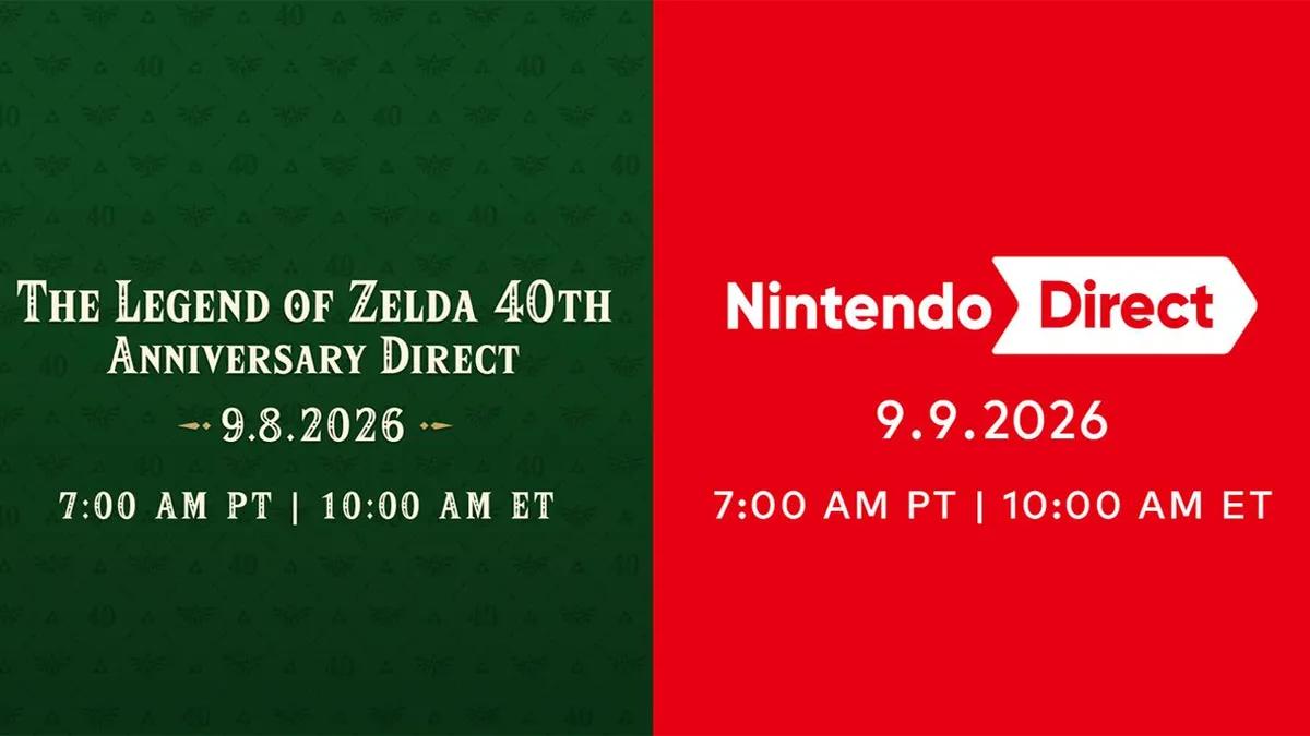Nintendo Announced Two Nintendo Direct Presentations Scheduled for Next Week