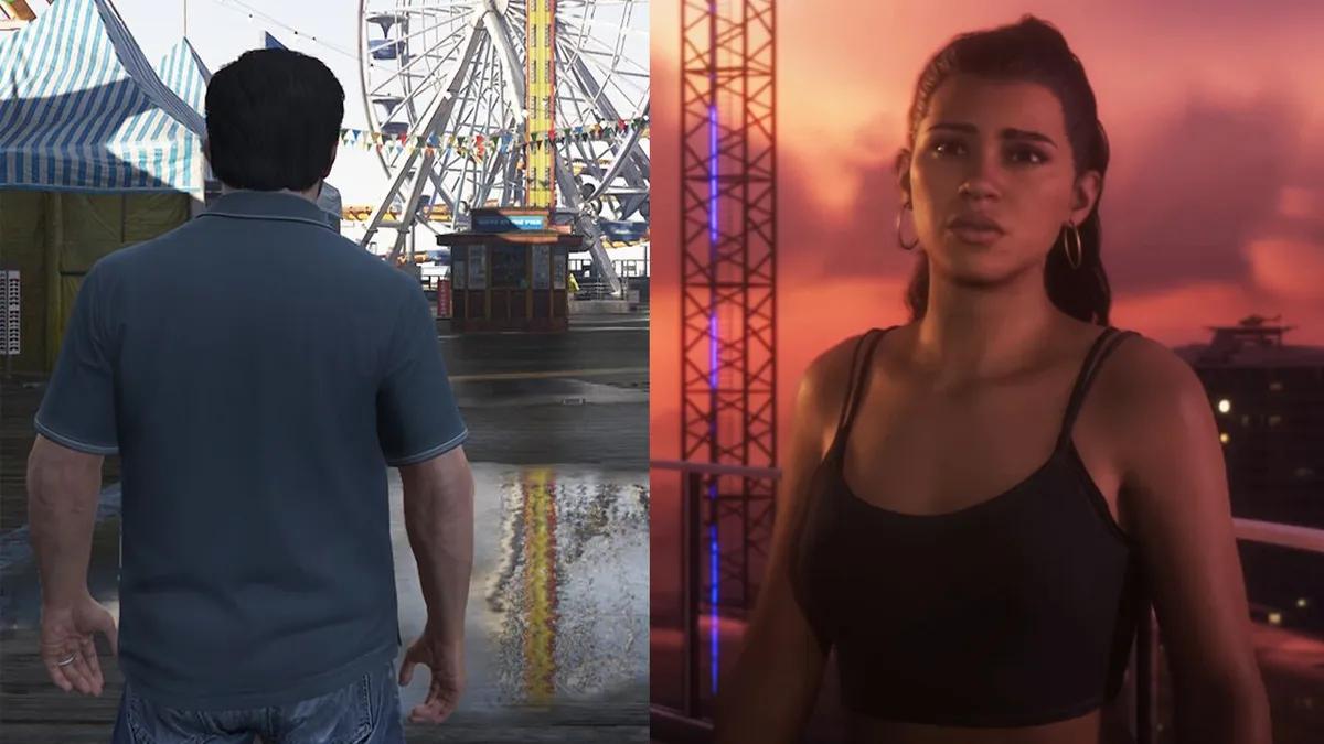 GTA 6 Launch Trailer Recreated in GTA 5, Showcasing the Difference in Graphics and Level of Detail