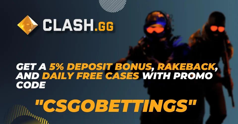 Clash.GG Promo Code “CSGOBETTINGS”, Free Cases, and Affiliate Bonus Offerings: Worth It?