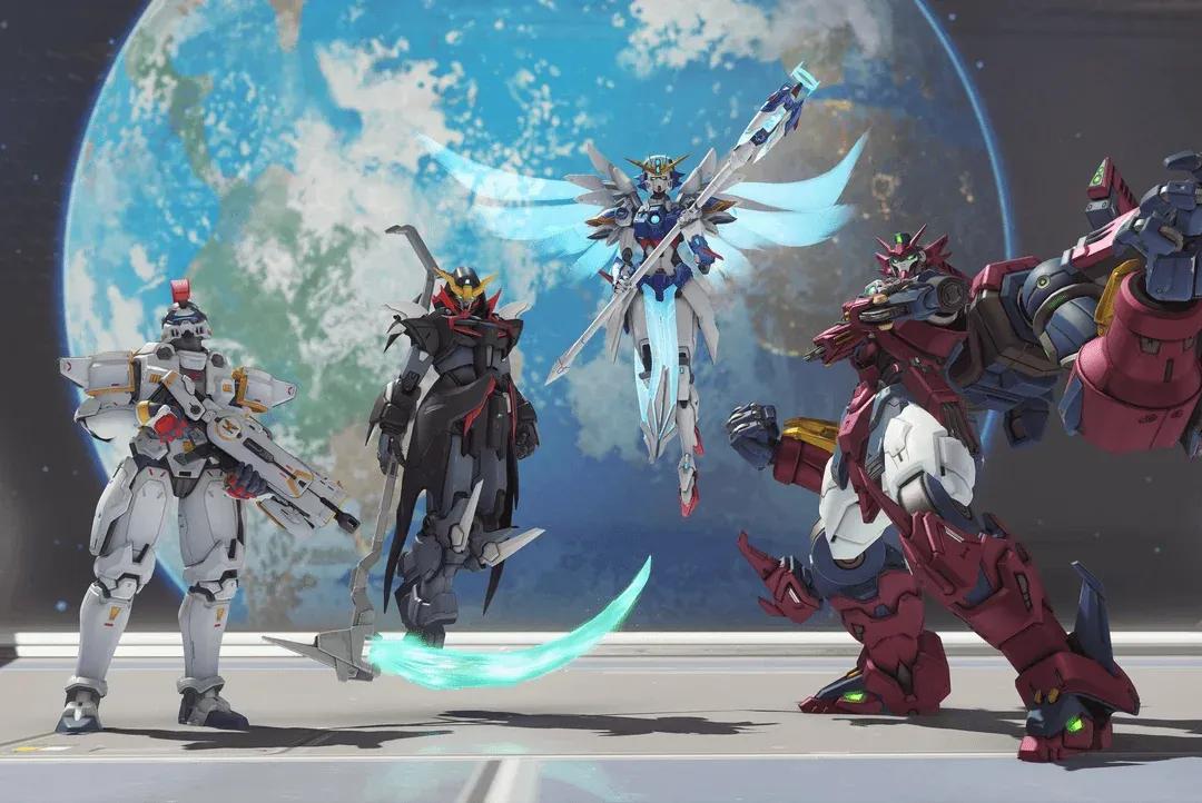 Overwatch 2's Gundam Wing Skins Leak Ahead of Official Launch