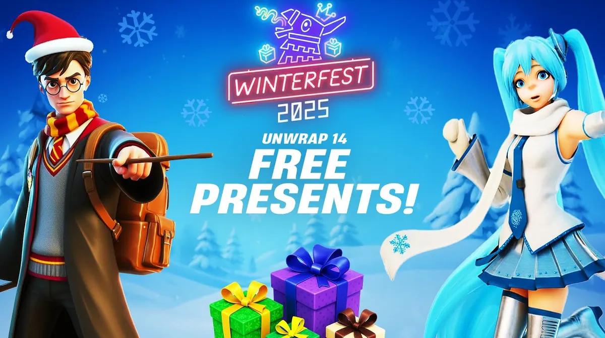 Fortnite Winterfest 2025 — Harry Potter, Hatsune Miku Leaks & Everything We Know