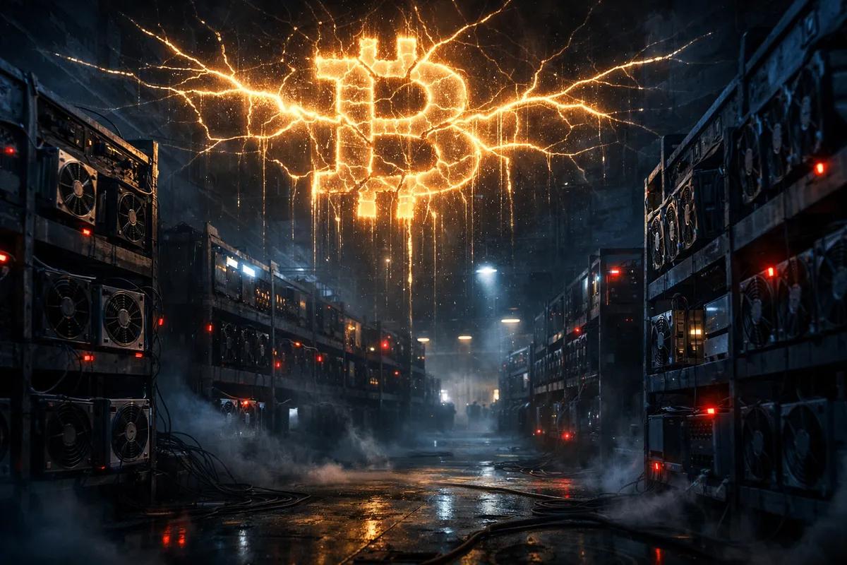 Bitcoin Hashrate Drops 4%, Potentially Bullish Signal for Price