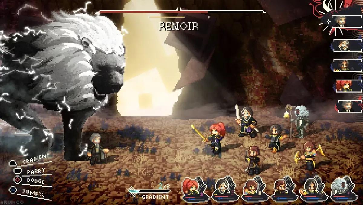 Clair Obscur: Expedition 33 In 2D Reimagined Through HD-2D Pixel Art