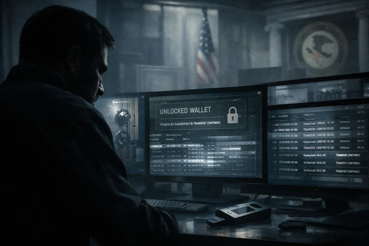 How the Son of a USMS Contractor Stole Cryptocurrency from the US Government for Years