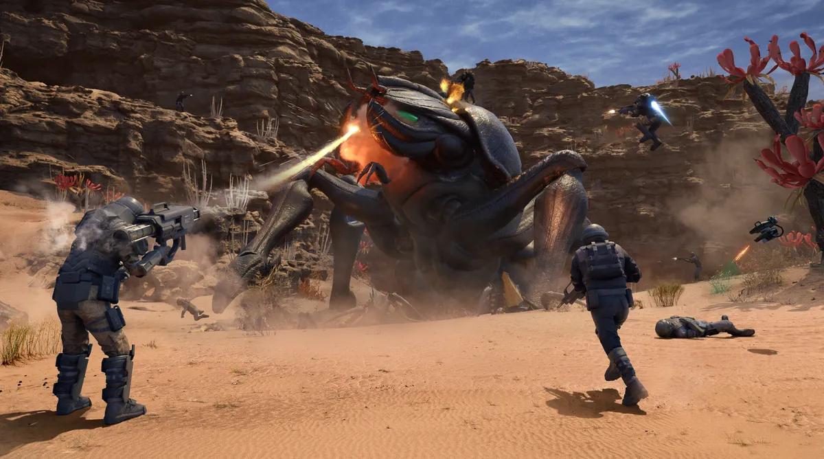 Starship Troopers Extermination Patch 1.10: Marauder Mechs And Ambush Overhauls Arrives