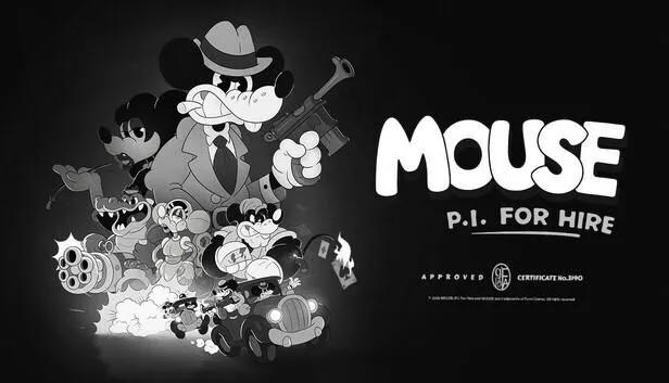 Mouse: P.I. For Hire - A Stylish Noir Shooter Inspired by Classic Cartoons
