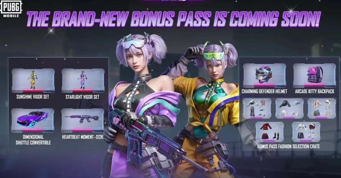 PUBG Mobile A18 Bonus Pass — New Skins, Rewards & Cyberpunk Theme Revealed