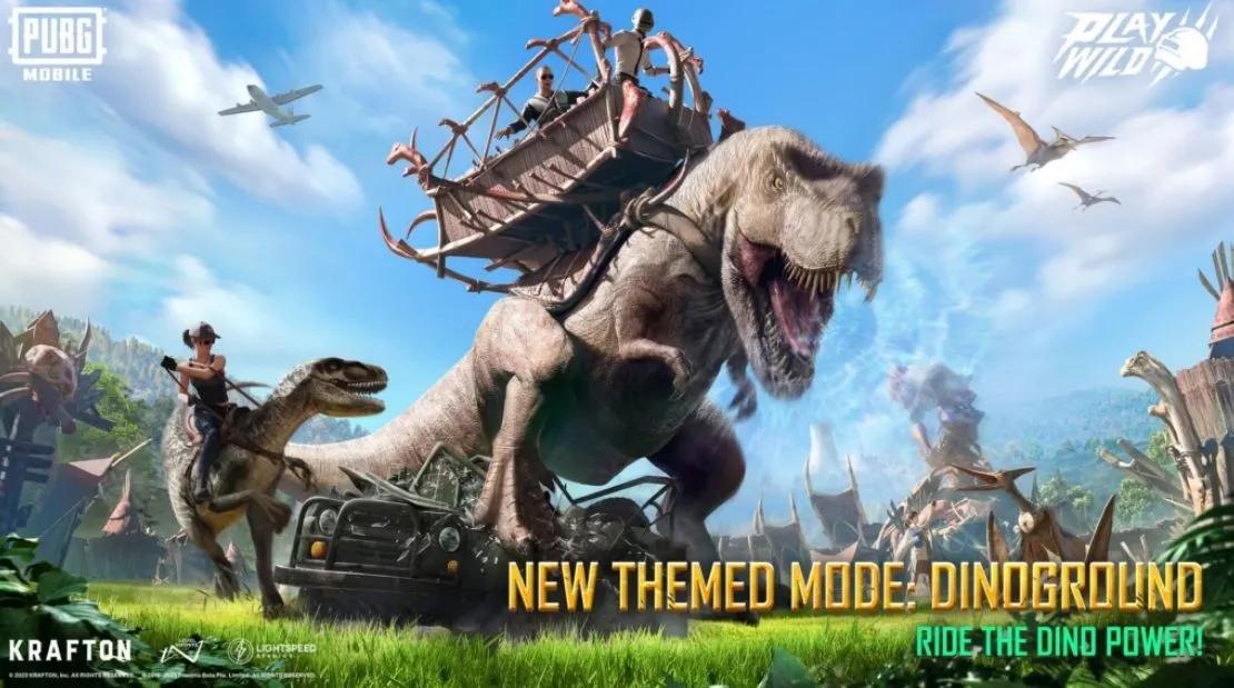 PUBG Mobile Launches Dinoground Mode, Bringing Dinosaurs to the Battlefield