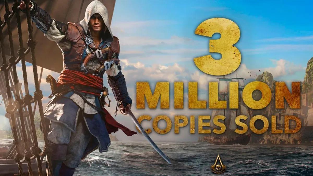 Assassin’s Creed Black Flag Resynced Broke Another Milestone—3 Million Copies Sold Worldwide