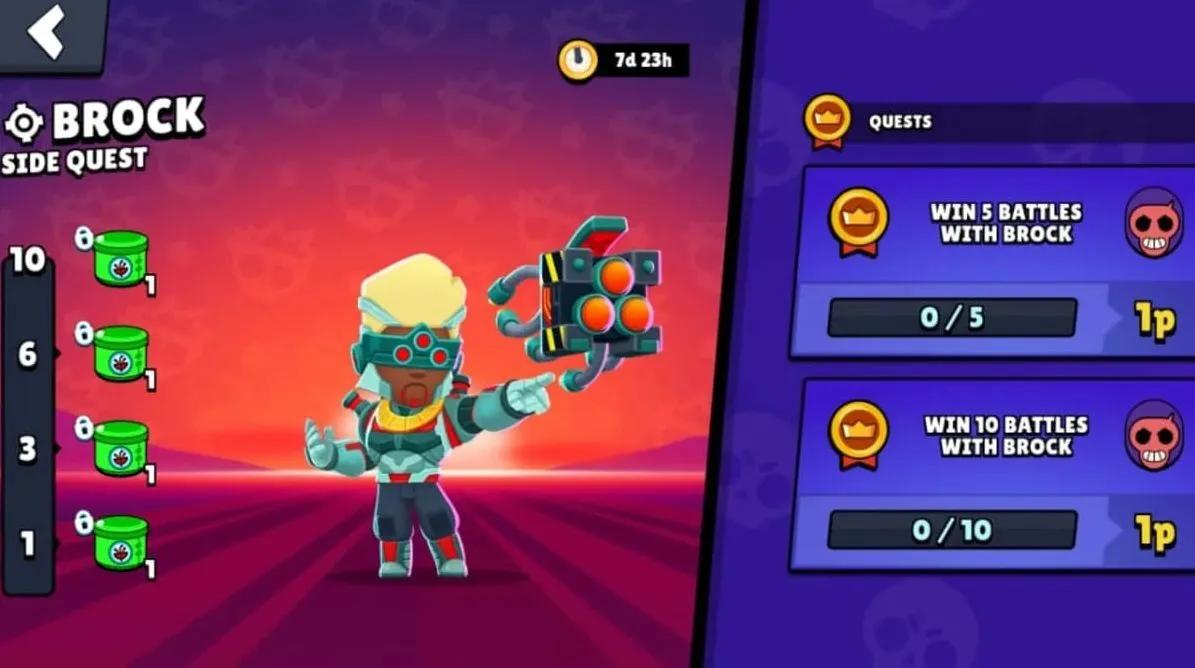 Brawl Stars Launches Brock Side Quest with Free Cyberpunk Skin Reward