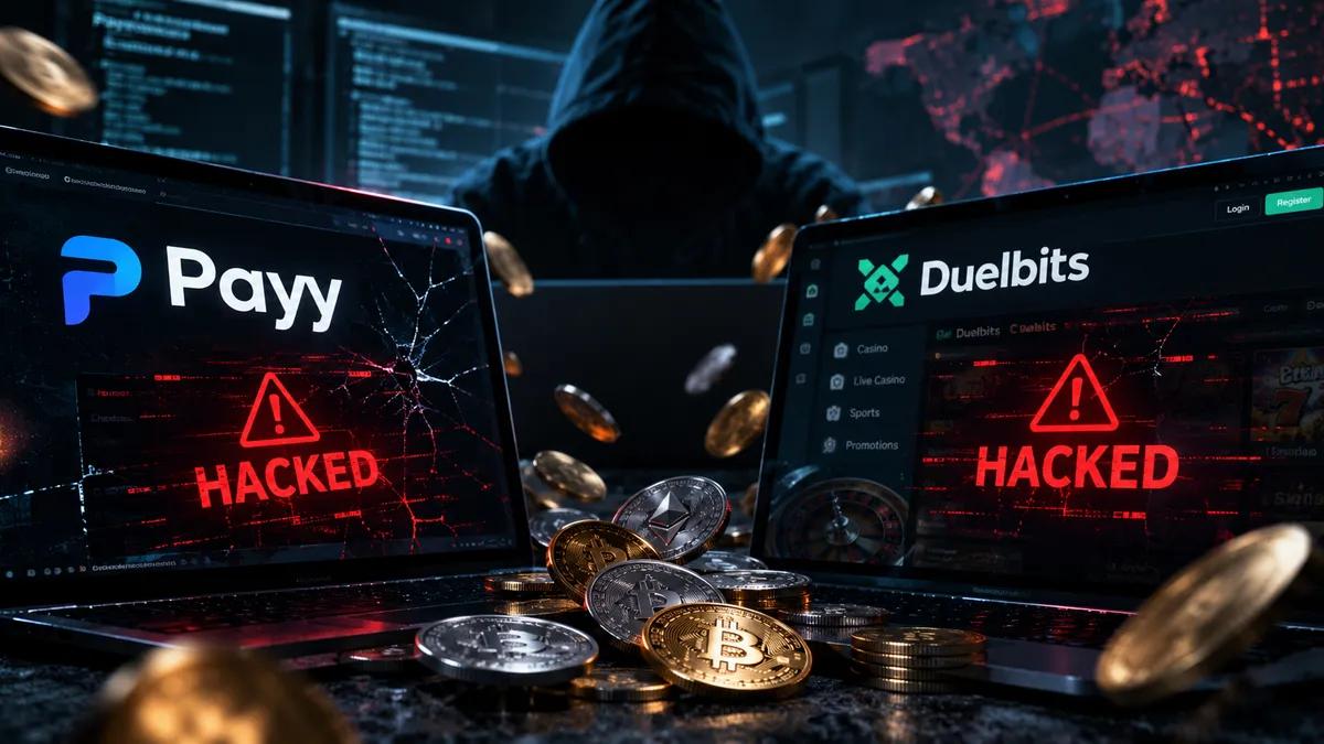Payy, Duelbits Hacked Same Day for $1.8M, $4.3M