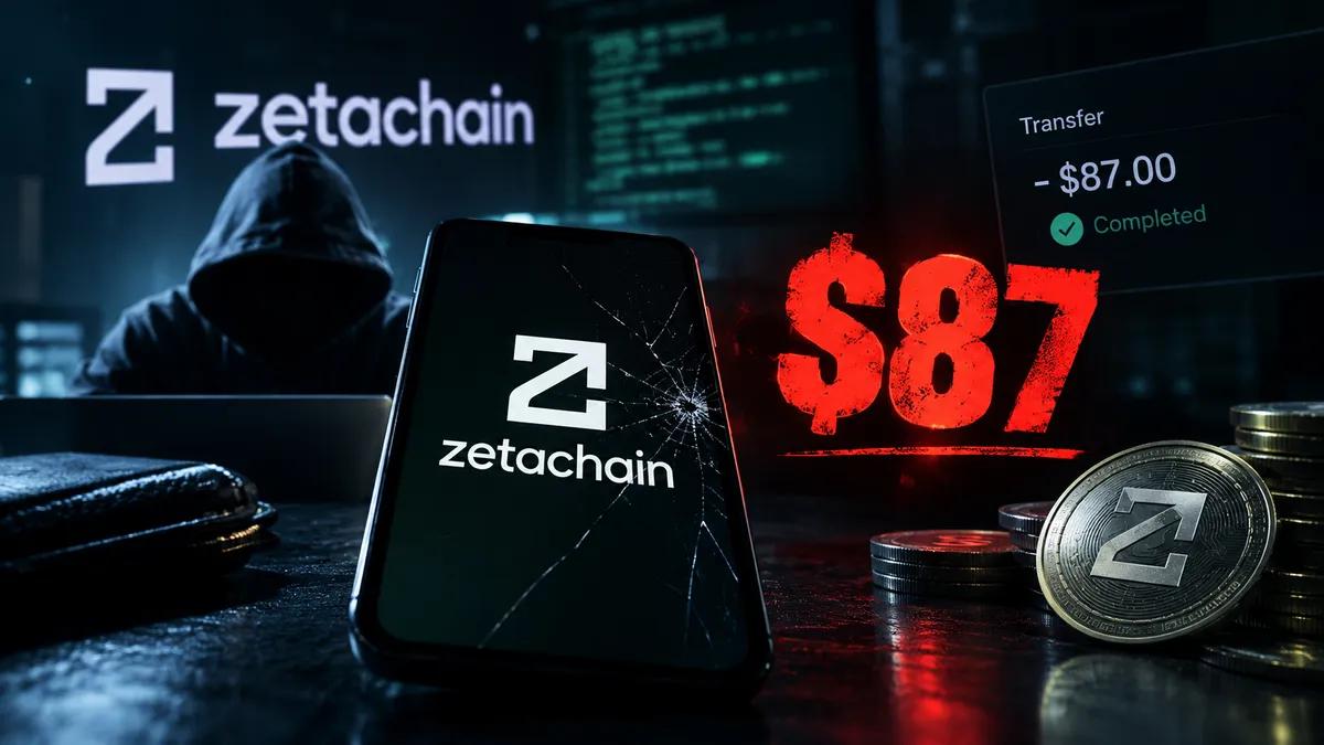 ZetaChain Was Reportedly Hacked For $87. Not millions. Dollars.
