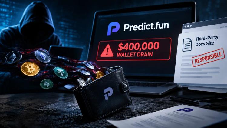 Predict.fun Confirms $400K Wallet Drain And Blames A Third-Party Docs Site