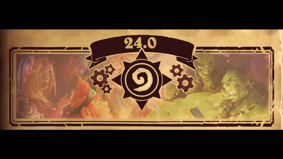 Update 24.0 details for Hearthstone