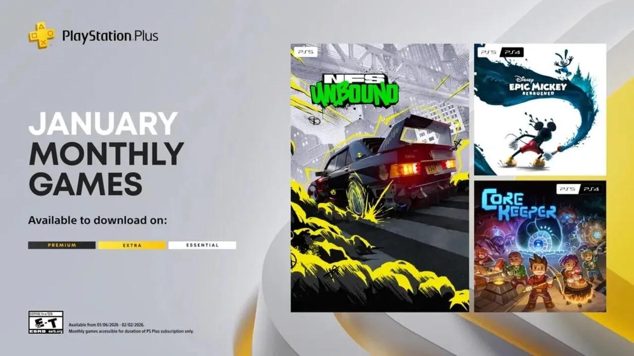 PlayStation Plus Games January 2026