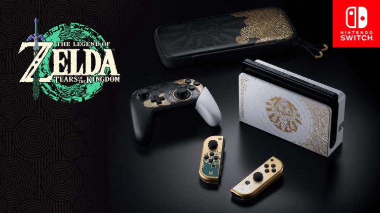  Nintendo Switch – OLED Model - The Legend of Zelda: Tears of  the Kingdom Edition : Video Games