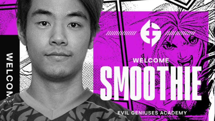 Smoothie joins Evil Geniuses Academy. LoL news - eSports events review,  analytics, announcements, interviews, statistics - Ar6Bx7F8U | EGW