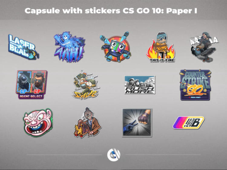 Top 12 CSGO (CS2) meme stickers