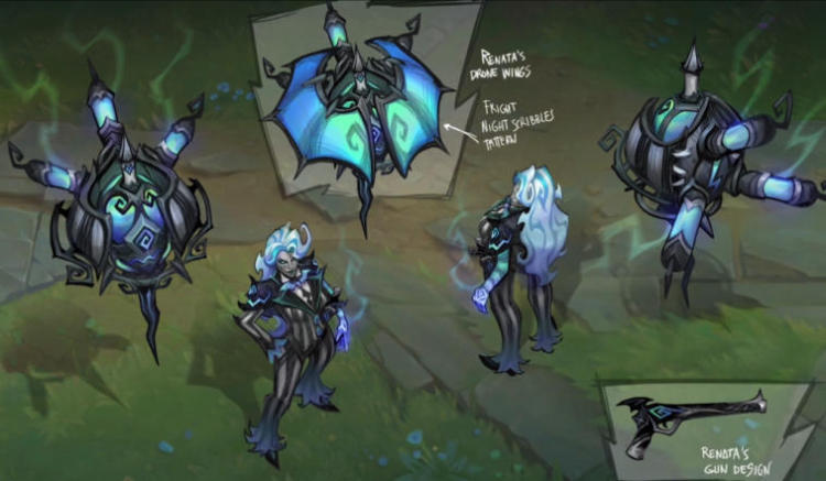 Fright Night skins: release date, price and all splash art. LoL news