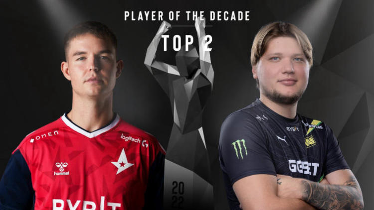 s1mple is ESL's CS:GO Player of the Decade. Photo 1