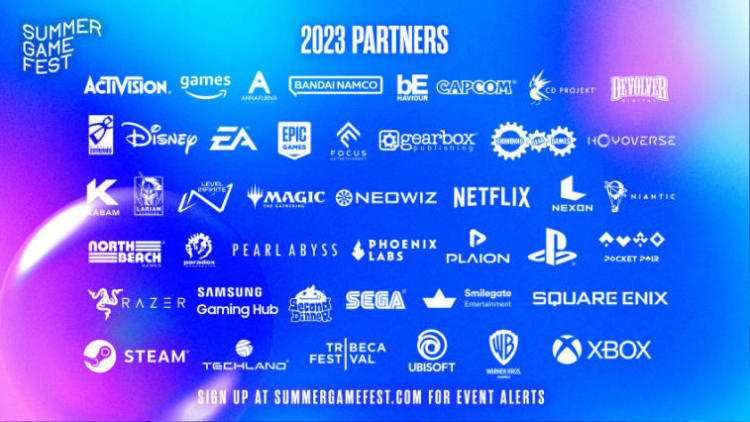Over 40 companies will participate in Summer Game Fest 2023, including PlayStation, Xbox, and others. Photo 1