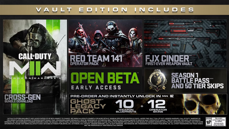 All Call of Duty: Modern Warfare 3 Pre-Order Bonuses (CoD: MW3)