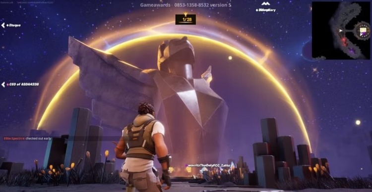 Fortnite Revolutionizes Awards: Dive into The Game Awards Vote Map for an Epic Gaming Experience! 1