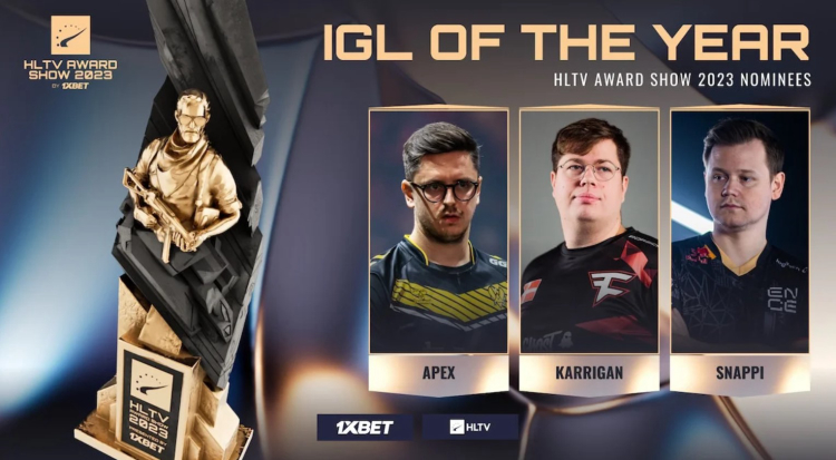 All the nominees for the HLTV Award Show 2023 have been announced 2