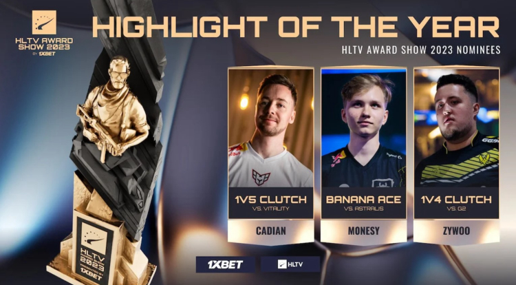 All the nominees for the HLTV Award Show 2023 have been announced 7
