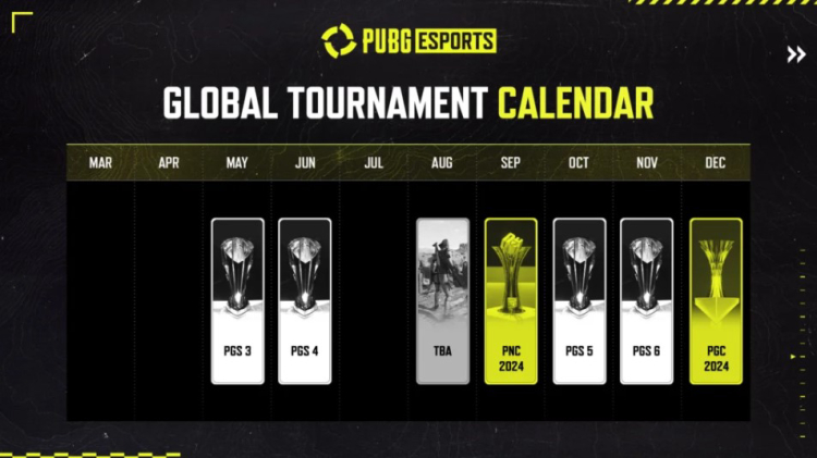 KRAFTON has announced the schedule for PUBG tournaments in 2024 1