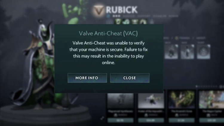 New VAC Features in Dota 2: How to Maintain Fair Play and Resolve Anti-Cheat Errors! 1