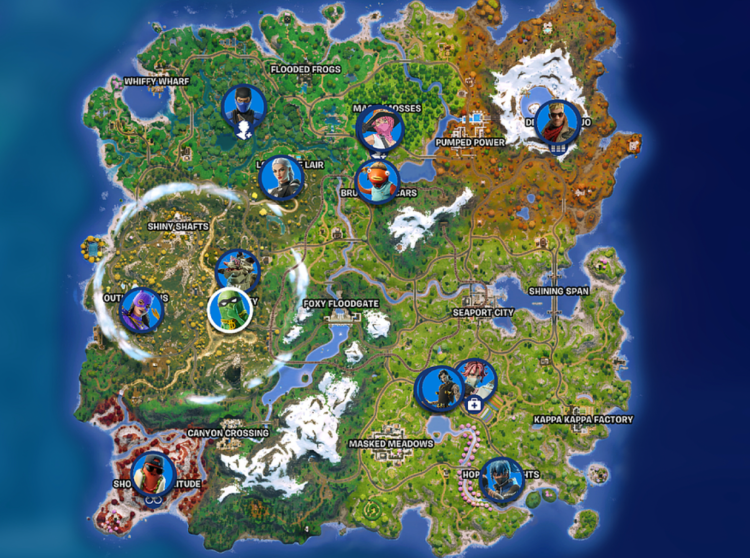 All NPC Locations in Fortnite Chapter 6 Season 2 1