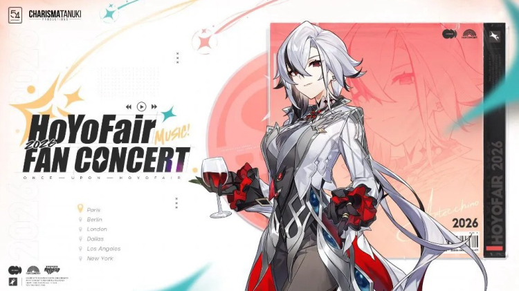 HoYoFair Fan Concert Announced for Early 2026 Across Europe and the U.S. 3