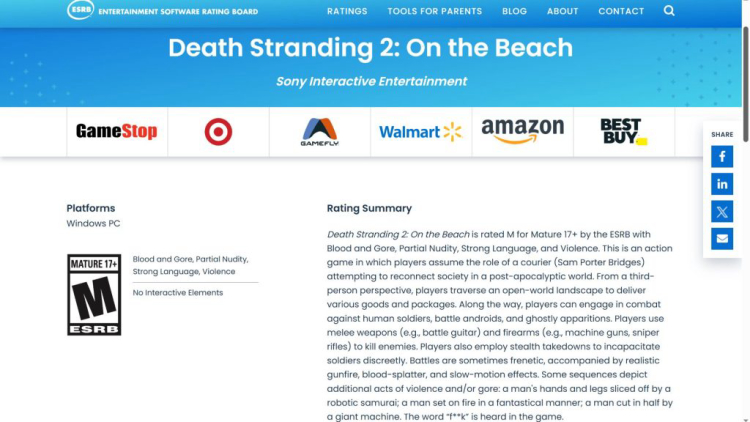 Death Stranding 2: On The Beach Will Soon Be Released on PC According to Report 1