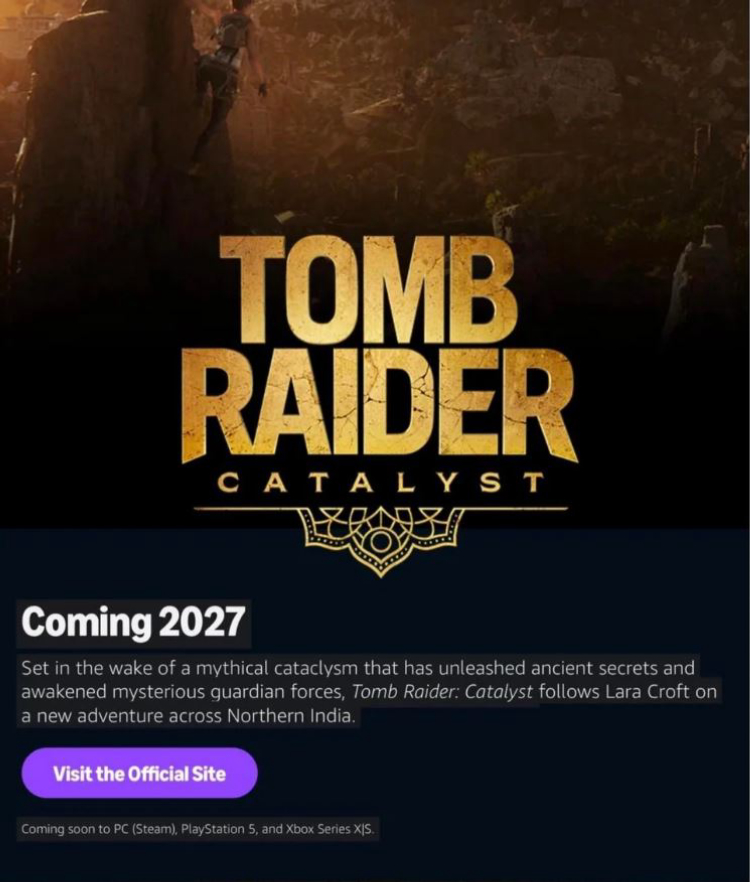 Another Tomb Raider Game Have Been Leaked Online a Few Hours Before The Game Awards 2025 1