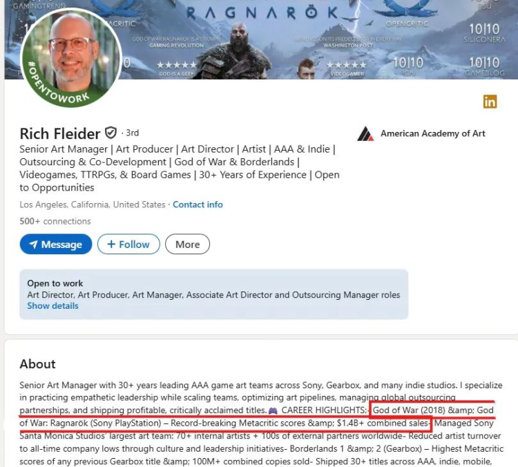 Huge Sales of God of War (2018) and God of War: Ragnarok Have Been Revealed 1